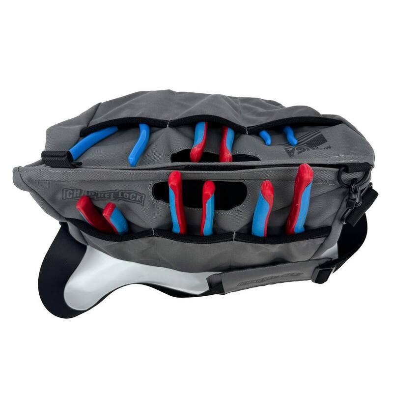 Channellock 16.5 in. Standard Tool Tote Grey Fused with Black - TGM1G