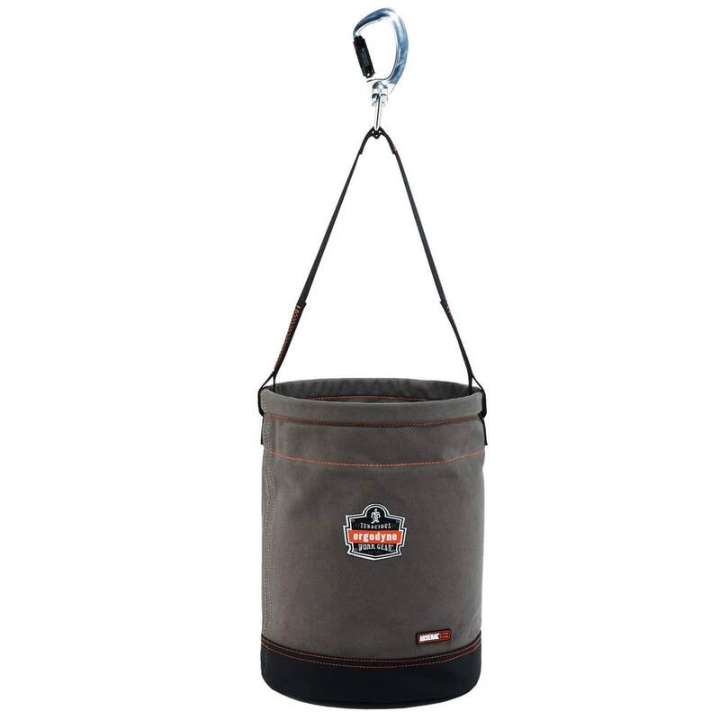Ergodyne Arsenal 12.5 in. Tool Bucket Gray Canvas - 5940