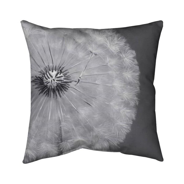 Fondo 20 x 20 in. Dandelion Puff Ball-Double Sided Print Indoor Pillow - FO2792989