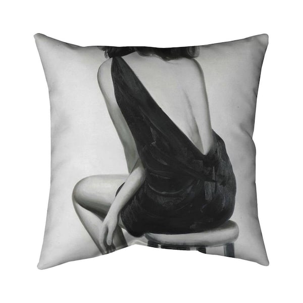 Begin Home Decor 20 x 20 in. Pretty Woman-Double Sided Print Indoor Pillow - 5541-2020-FA20