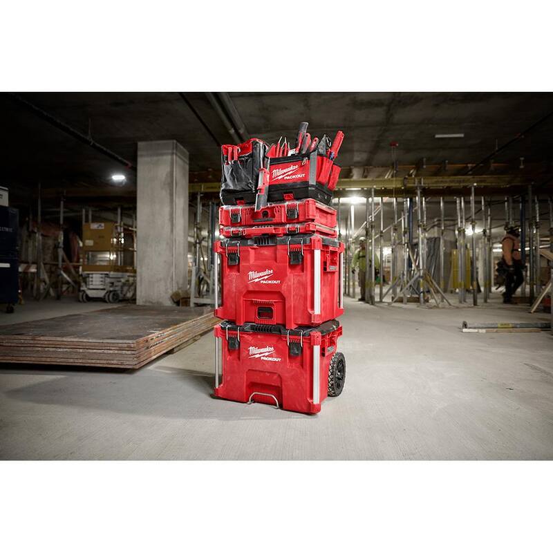 Milwaukee 15 in. PACKOUT Tool Bag/Tote with Screwdriver Set (11-Piece) - 48-22-8321-48-22-2710