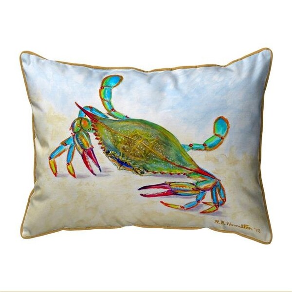 Betsy Drake Betsy Drake SN1026 11 x 14 in. More Than Blue Small Indoor & Outdoor Pillow - SN1026