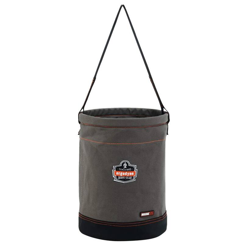 Ergodyne Arsenal 12.5 in. Tool Bucket in Gray Canvas - 5930