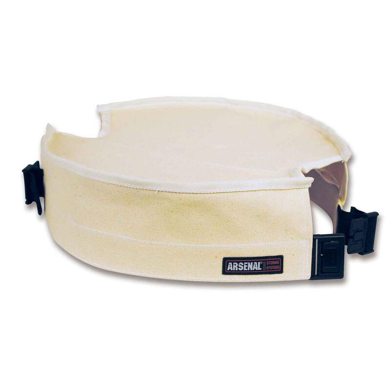 Ergodyne Arsenal 12.5 in Tool Bucket Top in White Canvas - 5738