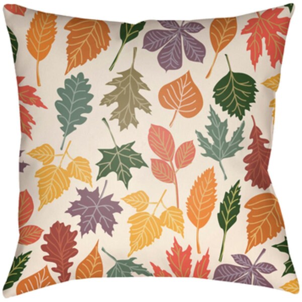 Artistic Weavers Lodge Cabin Autumn Poly Filled Pillow - 16 x 16 in. - LGCB2078-1616