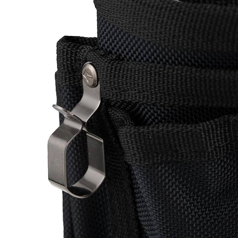 Husky 9-Pocket Black Maintenance Tool Belt Pouch - HD893876-TH