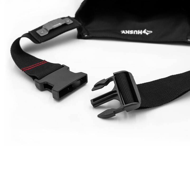 Husky 6-Pocket Black Tool Belt Pouch - HD335088-TH