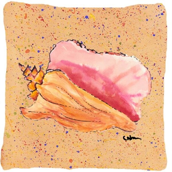 Carolines Treasures Carolines Treasures 8522PW1414 14 x 14 in. Shells Decorative Fabric Pillow - 8522PW1414