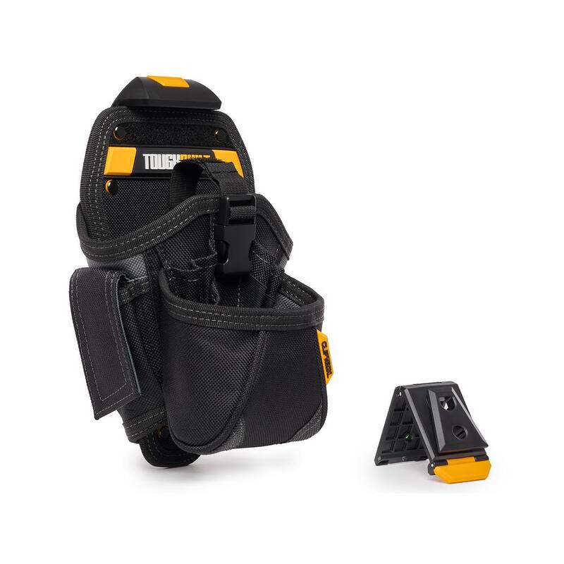 TOUGHBUILT 15-Pocket Specialist Drill Holster ClipTech Pouch in Black with No-Snag Hidden-Seam construction - TB-CT-20-LX