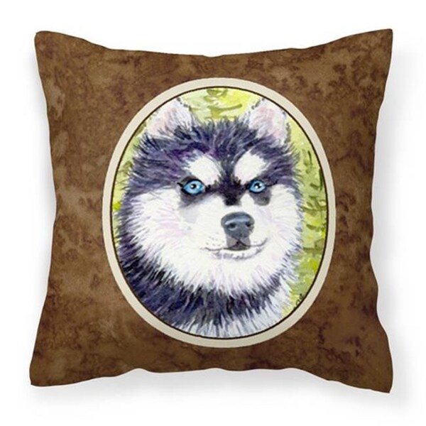 Carolines Treasures Carolines Treasures SS8695PW1414 Klee Kai Fabric Decorative Pillow; 14 x 3 x 14 in. - SS8695PW1414