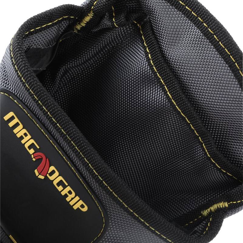 MagnoGrip 6.5 in. Platinum Pro Magnetic Clip-On Nail Utility Pouch - 002-795