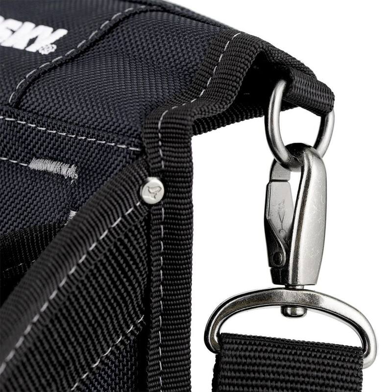 Husky Electrician's Tool Belt Pouch with Tape Measure Holder - HD00171