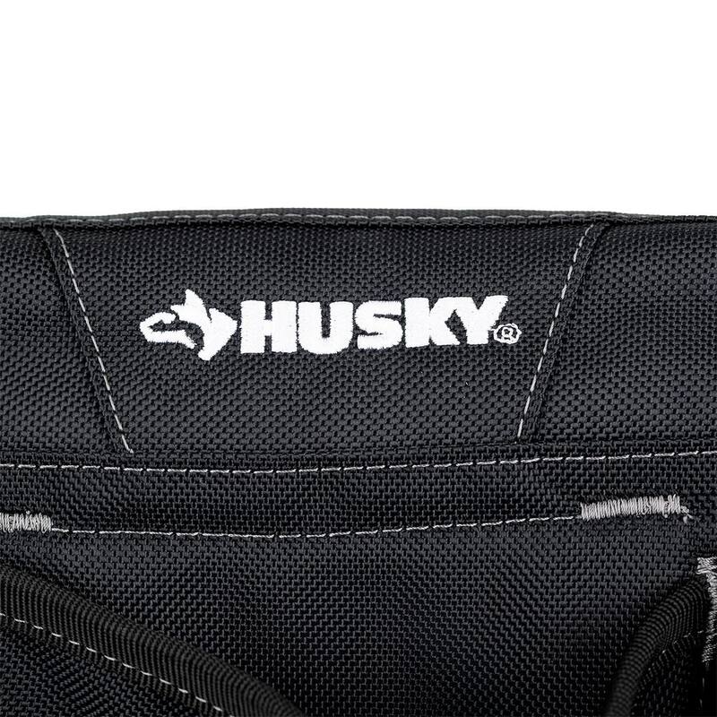 Husky Electrician's Tool Belt Pouch with Tape Measure Holder - HD00171