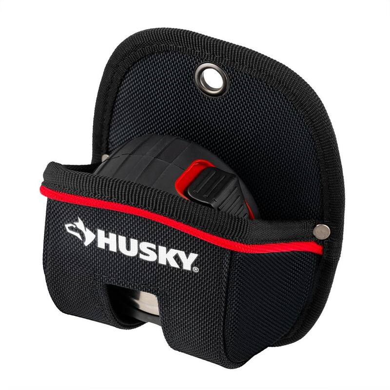 Husky 4.5 in. Clip On Tape Measure Tool Belt Pouch - HD54011-TH