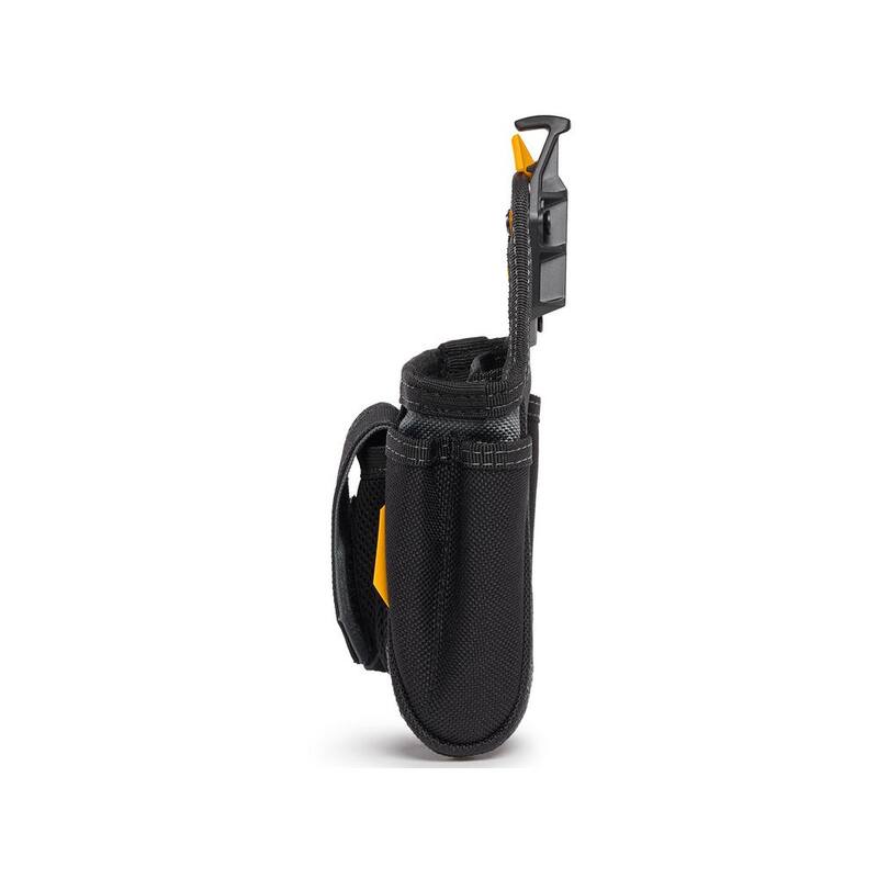 TOUGHBUILT 7.5" Warehouse Pouch in Black with 9 pockets, heavy duty tape loop and rugged reinforced construction - TB-CT-32-A