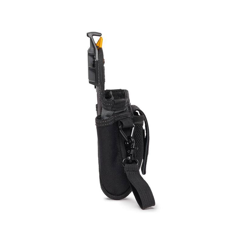 TOUGHBUILT 7.5" Warehouse Pouch in Black with 9 pockets, heavy duty tape loop and rugged reinforced construction - TB-CT-32-A