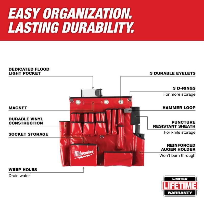 Milwaukee Lineman's Aerial Tool Apron - 48-22-8290