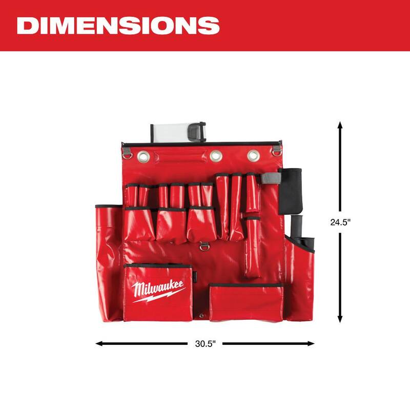 Milwaukee Lineman's Aerial Tool Apron - 48-22-8290