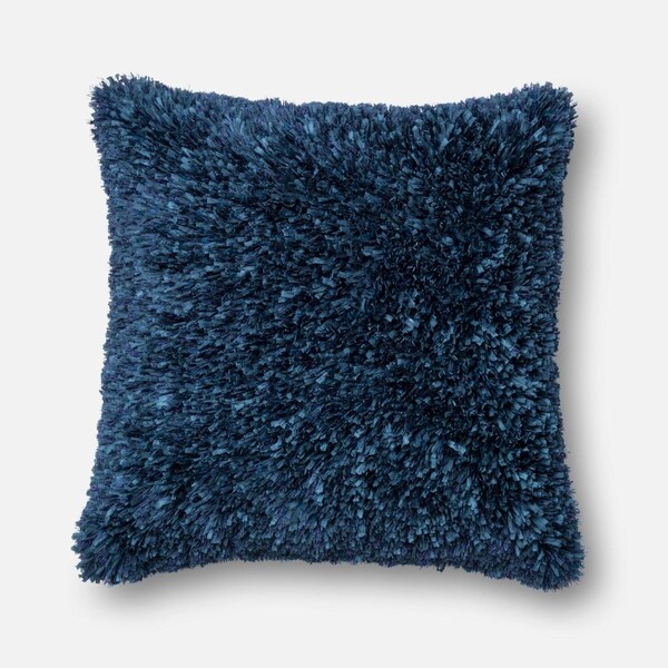 Loloi 22 x 22 in. Decorative Pillow Cover - Navy - P017P0045NV00PIL3