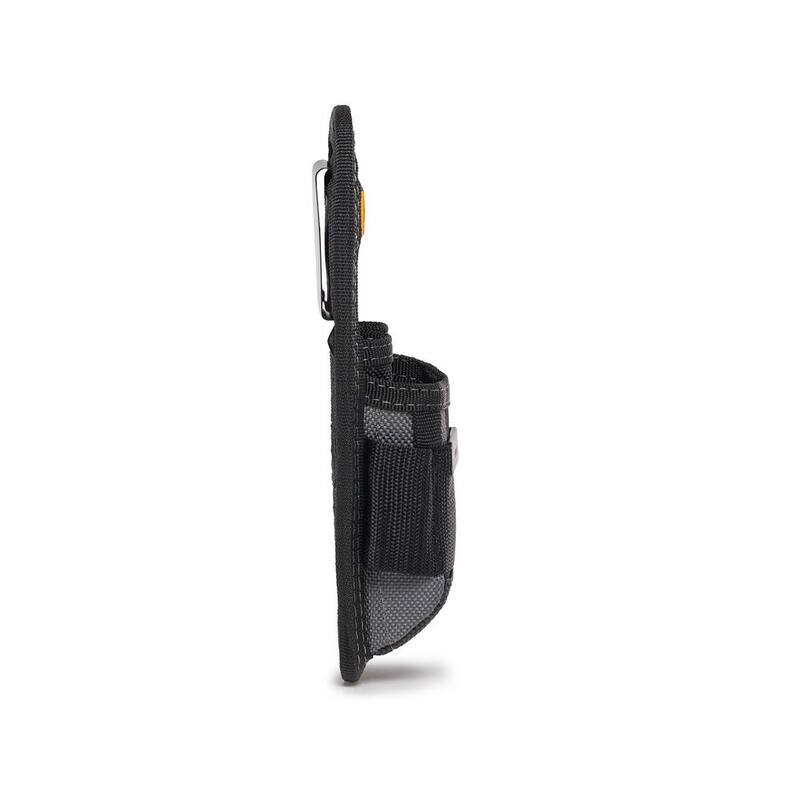 TOUGHBUILT Utility Pouch, Black with 5 pockets and loops including plastic-lined utility knife pocket - TB-30