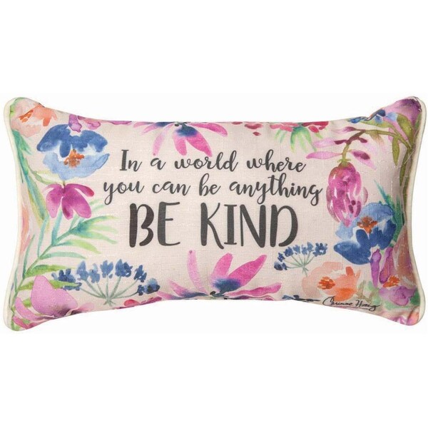 Manual Woodworkers & Weavers Manual Woodworkers & Weavers SHYCBA 17 x 9 in. in A World Where You Can Be Anything CNH Pillow - SHYCBA