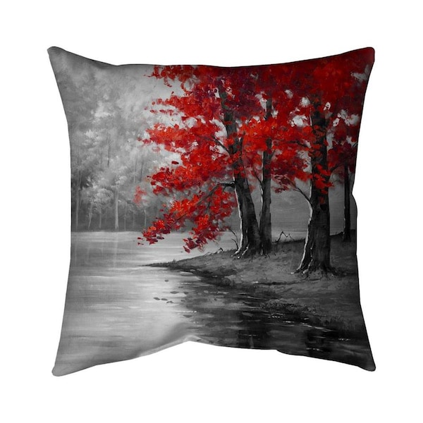Fondo 26 x 26 in. Peaceful View-Double Sided Print Indoor Pillow - FO2780671