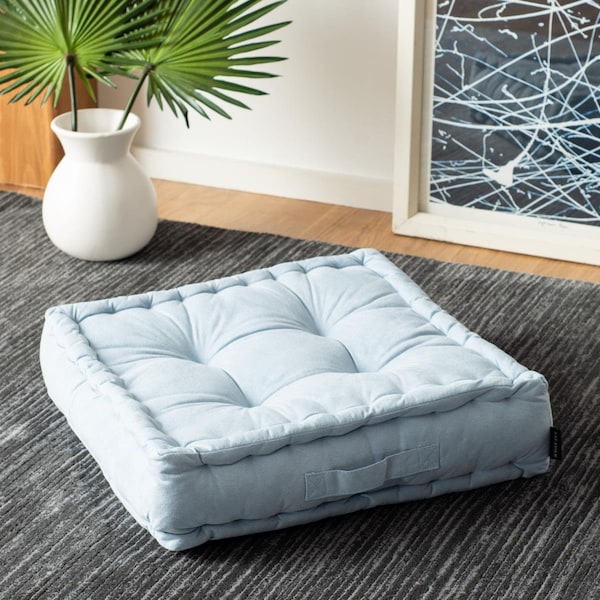 Safavieh Gardenia Floor Pillow, Light Blue - FLP1002A