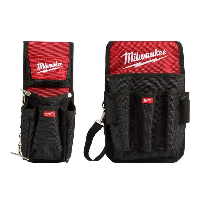 Milwaukee 7-Pocket Compact Utility Pouch with 9-Pocket Utility Pouch (2-Piece) - 48-22-8118-48-22-8119