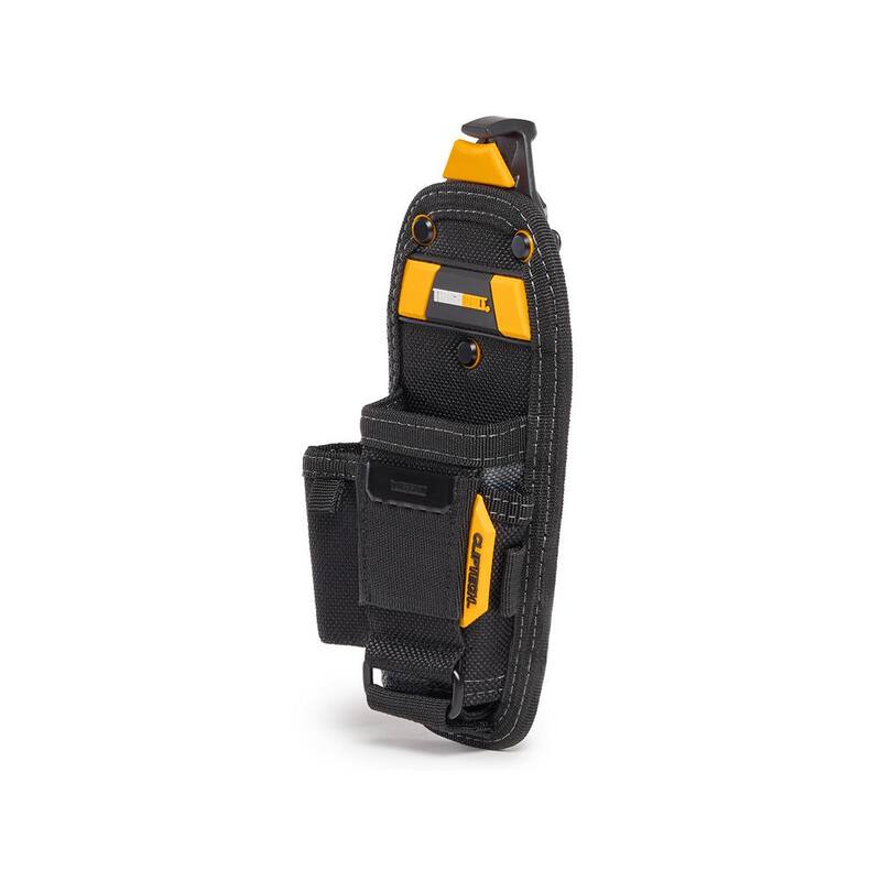 TOUGHBUILT Small Pliers Pouch in Black with ClipTech Hub and adjustable bottom pliers pocket - TB-CT-35-S