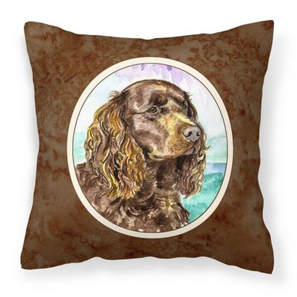Carolines Treasures Carolines Treasures 7008PW1414 American Water Spaniel Fabric Decorative Pillow - 7008PW1414