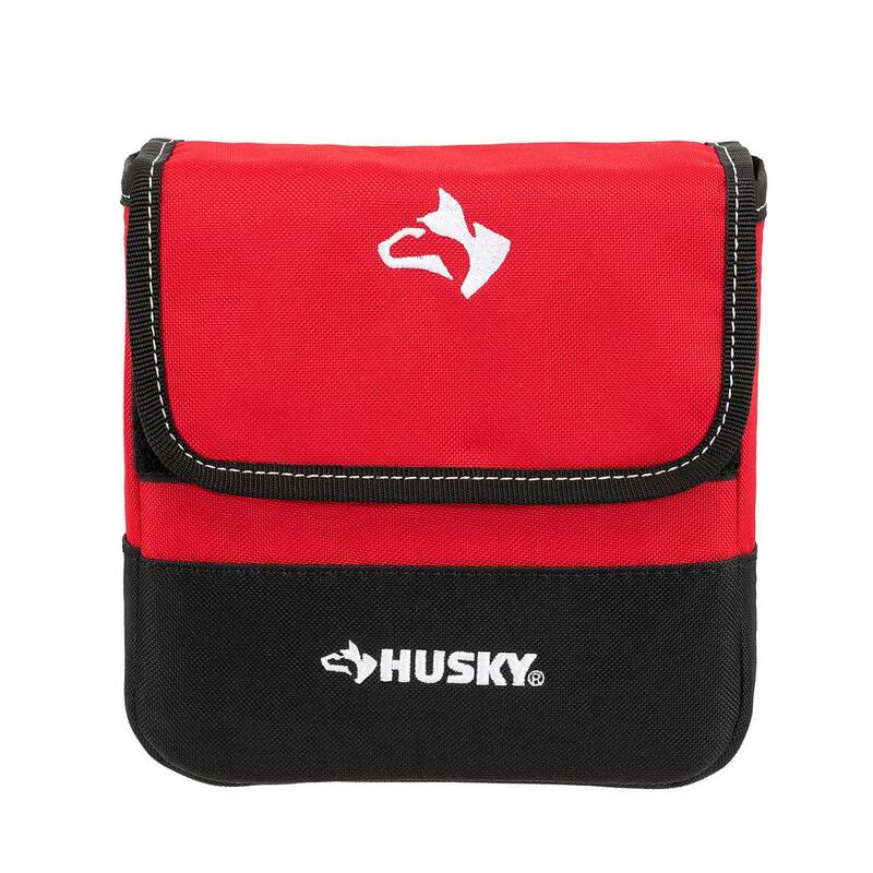 Husky 7 in. Clip On Tool Belt Pouch - HD55300-TH