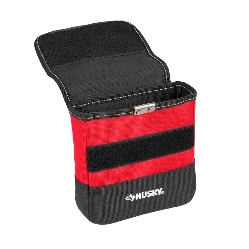 Husky 7 in. Clip On Tool Belt Pouch - HD55300-TH