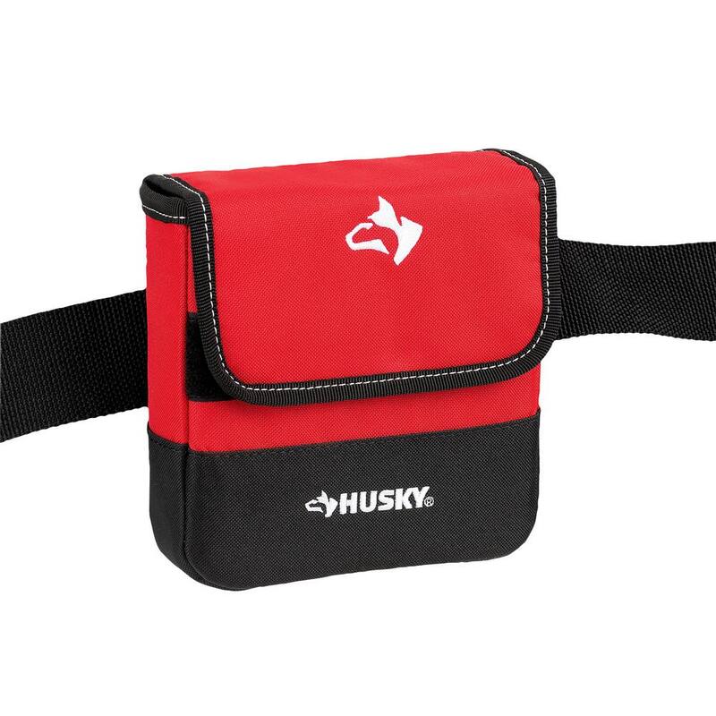 Husky 7 in. Clip On Tool Belt Pouch - HD55300-TH