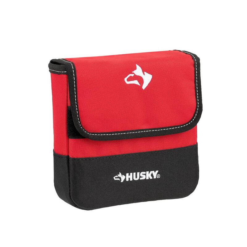 Husky 7 in. Clip On Tool Belt Pouch - HD55300-TH