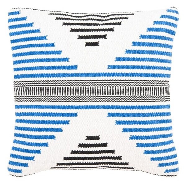 Safavieh 20 x 20 in. Raissa Pillow Blue & Beige - PLS4001A-2020