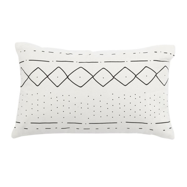 Safavieh Tari Pillow Black & White - PLS7138A-1220