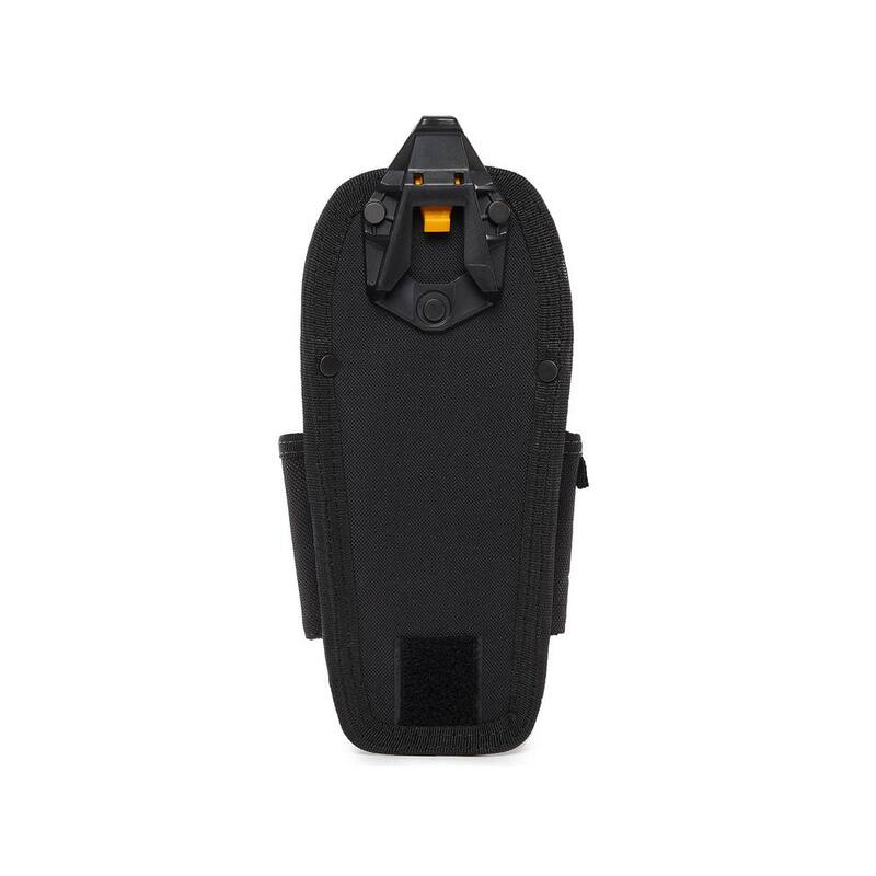 TOUGHBUILT ClipTech 5" Large Technician 6-Pocket Pouch in Black with 8 Pro-grade compartments and adjustable bottom pliers pocket - TB-CT-36-L6