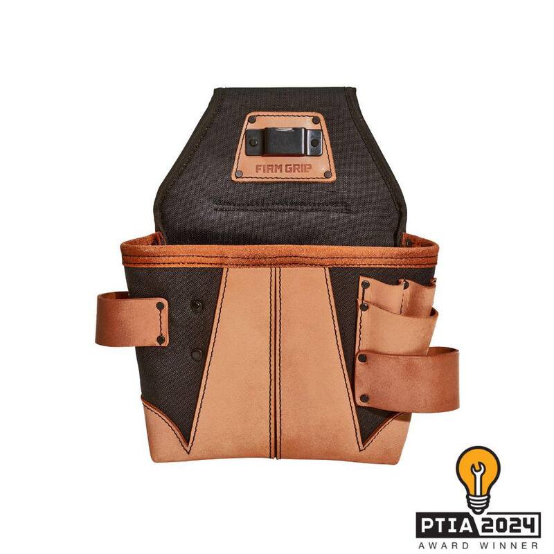 FIRM GRIP Build-A-Rig Hybrid Leather/Nylon Carpenter Tool Pouch - 1FG-5500-R