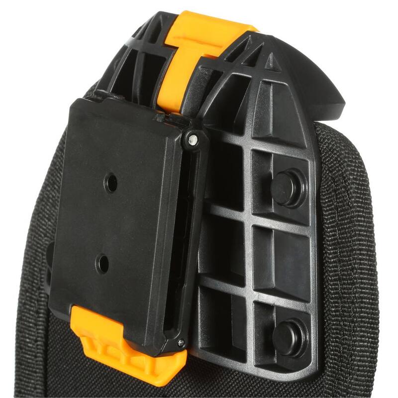 TOUGHBUILT 8-pocket Universal Pouch with Utility Knife Pocket and ClipTech-integrated, rivet construction for Pro-grade jobs - TB-CT-26