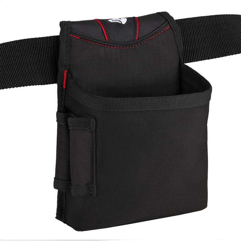 Husky 7 in. Single Pocket Tool Belt Pouch - HD00102