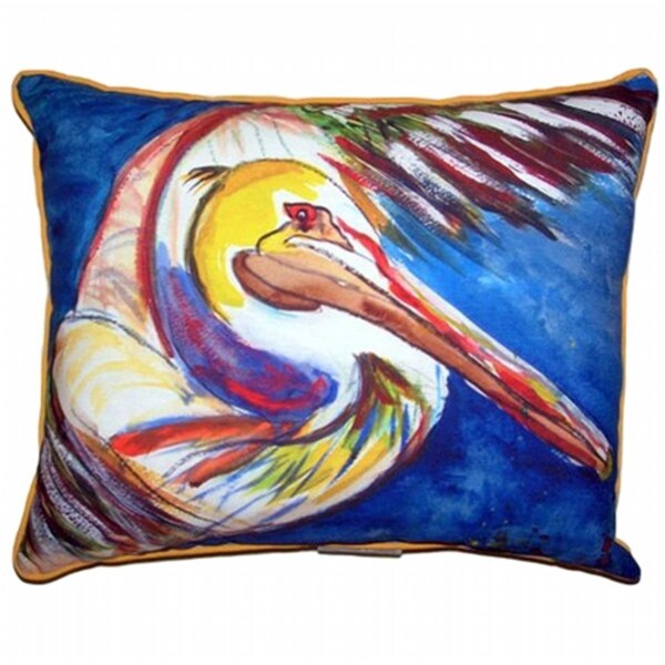 Betsy Drake Pelican Wing Extra Large Zippered Pillow - ZP413