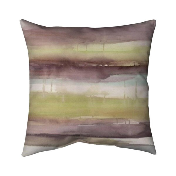 Fondo 26 x 26 in. Beautiful Stripes-Double Sided Print Indoor Pillow - FO2775290
