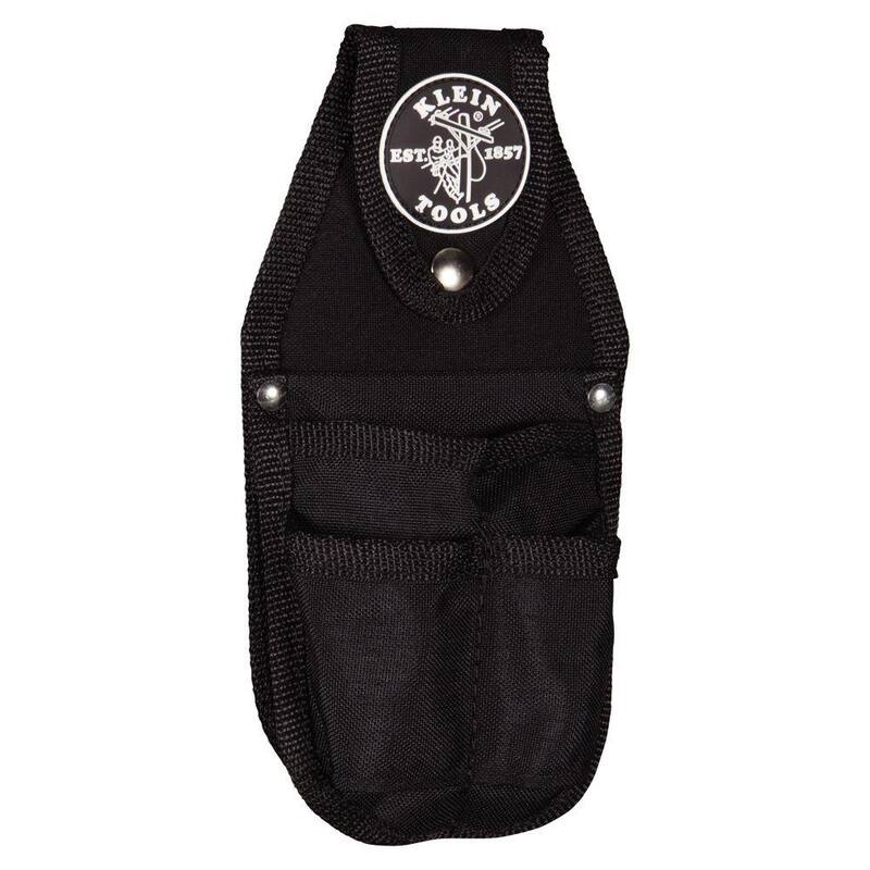 Klein Tools Tool Pouch, Pocket Tool Organizer, 4-Pockets, 5 x 2 x 9.875-Inch - 5482
