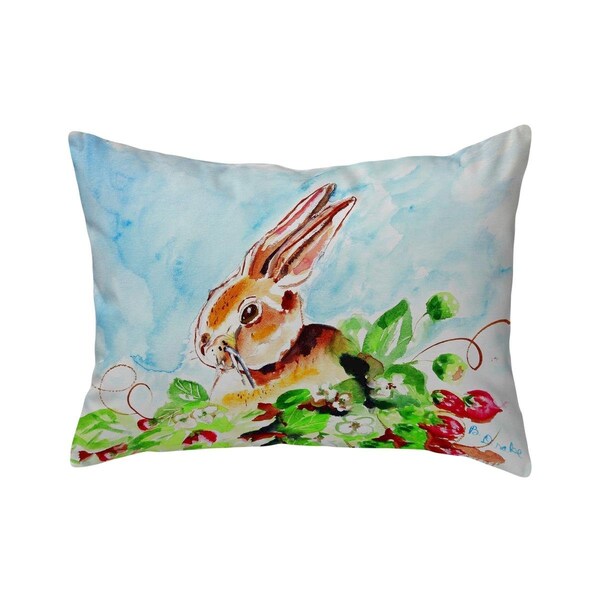 Betsy Drake 16 x 20 in. Jack Rabbit Left No Cord Pillow - NC816