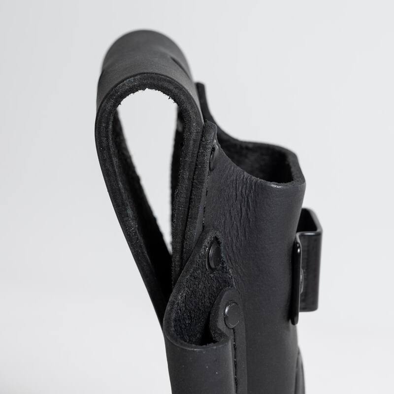 OX TOOLS OX Ultimate Leather and Nylon Hammer Holder Tool Pouch with Utility Knife Pocket with Kevlar Reinforcement - OX-U268802