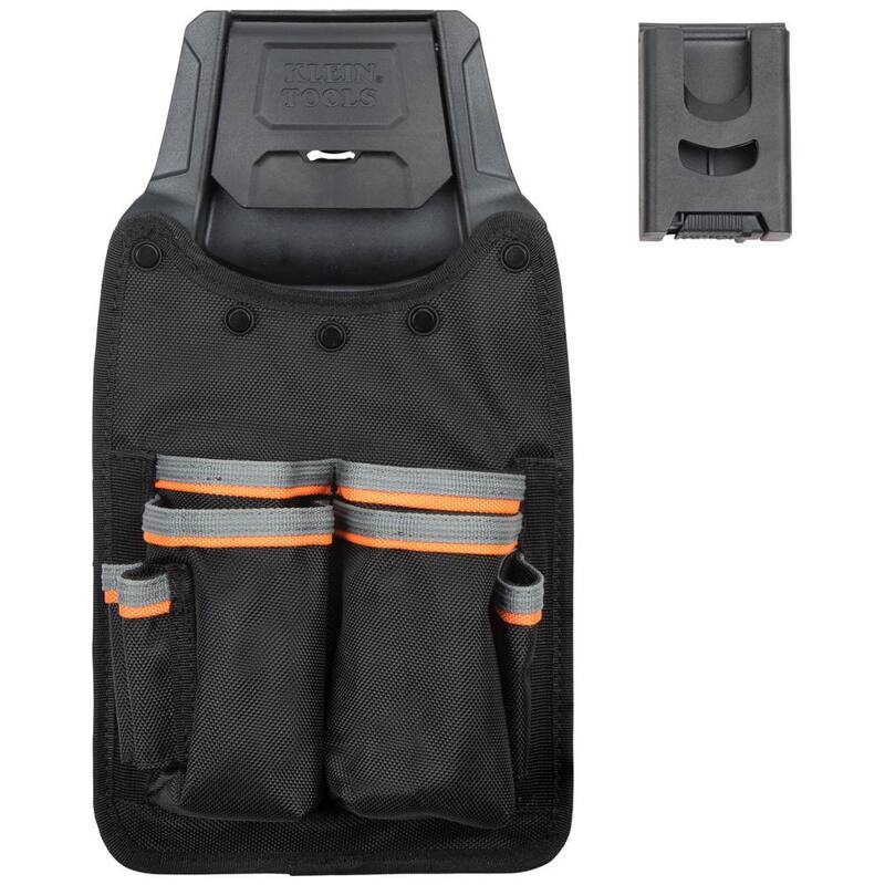 Klein Tools Tradesman Pro Modular Piping Pouch with Belt Clip - 55912