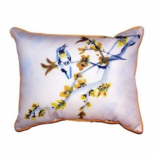 Jensendistributionservices Bird & Forsynthia Extra Large Zippered Pillow - 20 x 24 in. - MI203026