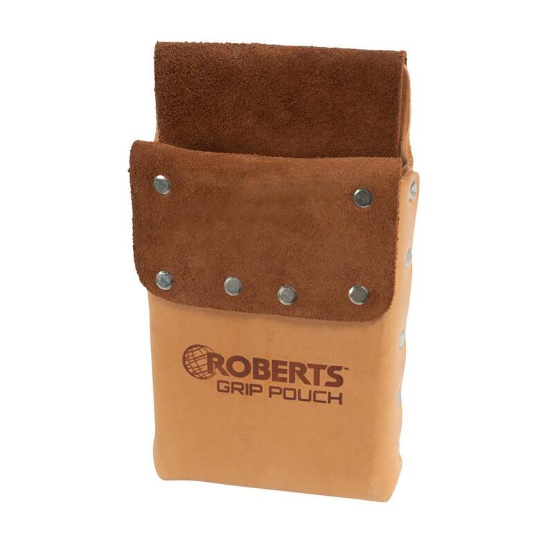 ROBERTS Deluxe Leather Grip Carpet Knife and Tool Pouch - 10-260