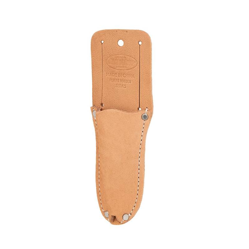 BUCKET BOSS Classic Series Saddle Leather Pliers Tool Belt Pouch - 55145