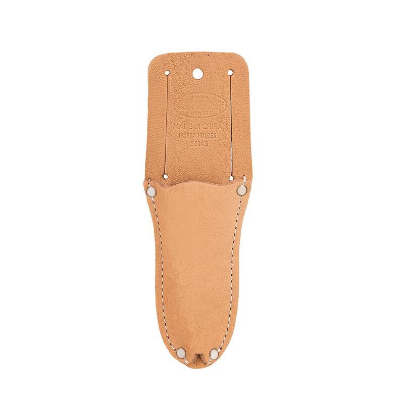 BUCKET BOSS Classic Series Saddle Leather Pliers Tool Belt Pouch - 55145